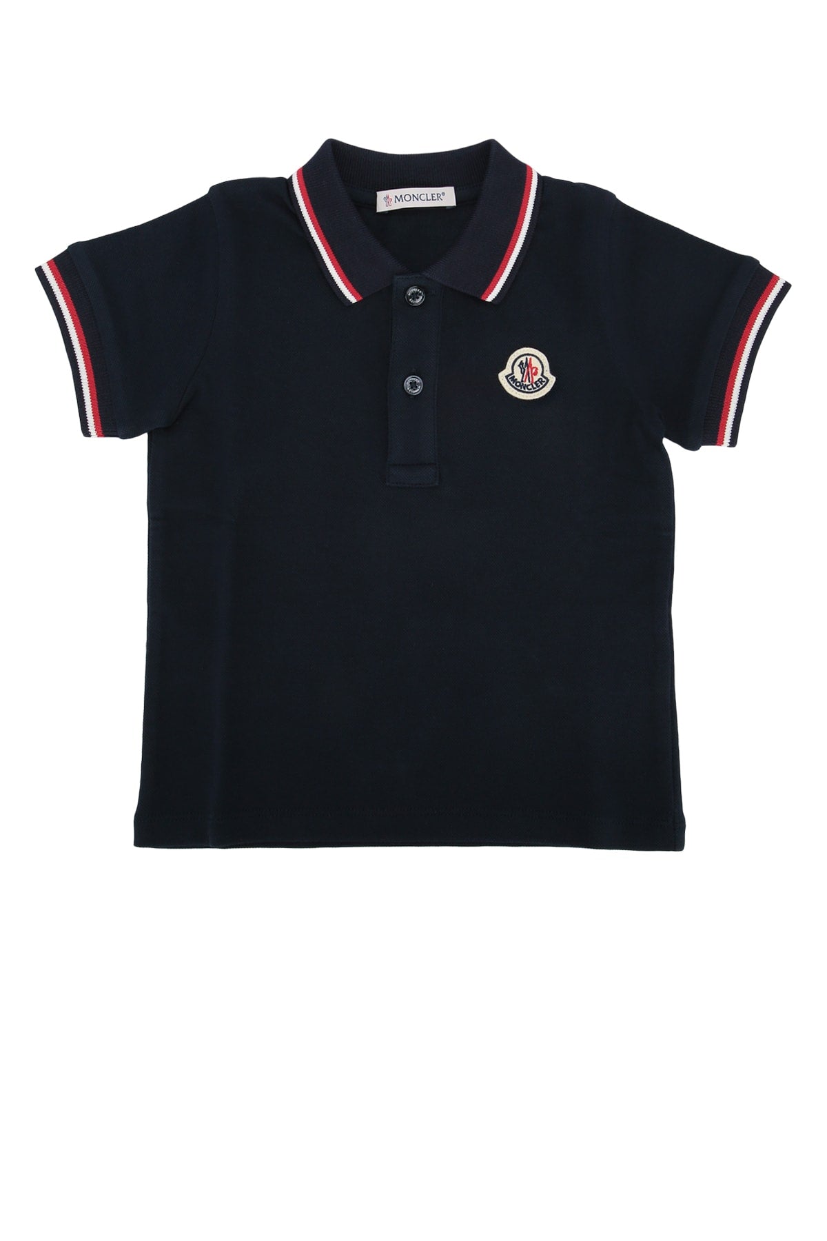 MONCLER KIDS Boys' Mini Polo Short Sleeve Top