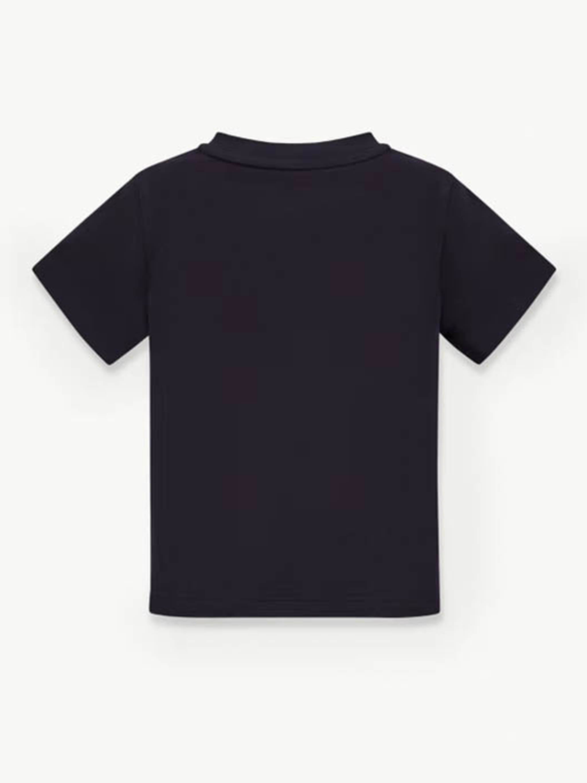 MONCLER KIDS Boys' Logo T-Shirt with Snap Buttons