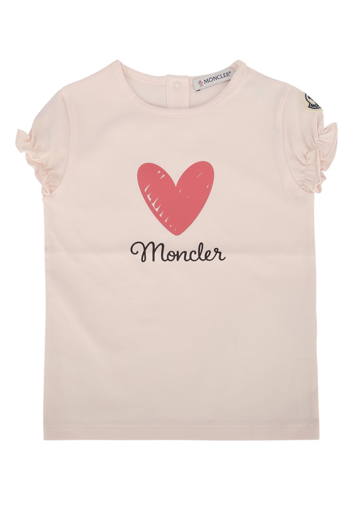 MONCLER KIDS Mini Girls' Casual SS T-Shirt