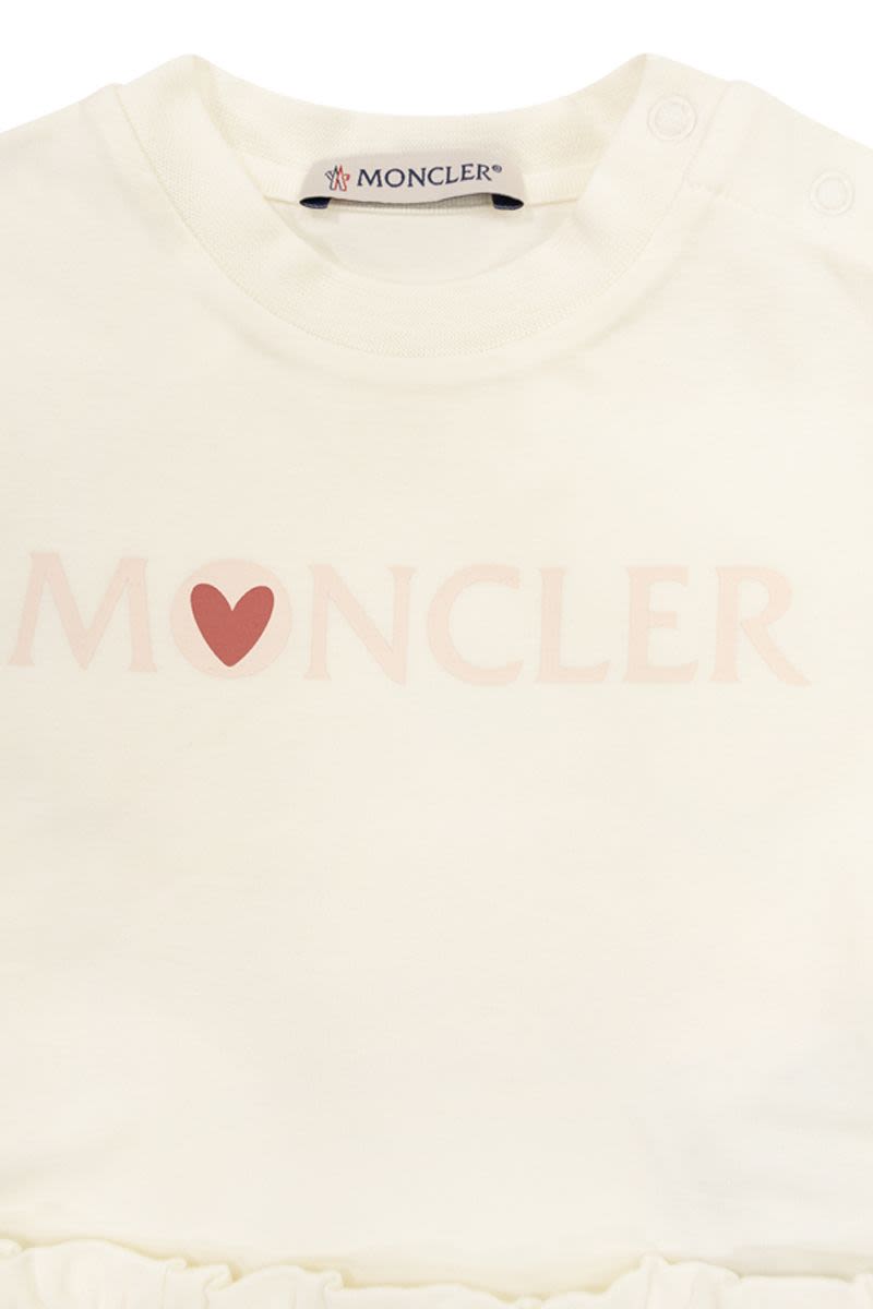 MONCLER KIDS Girls' Knitwear Clothing Ensemble for FW25