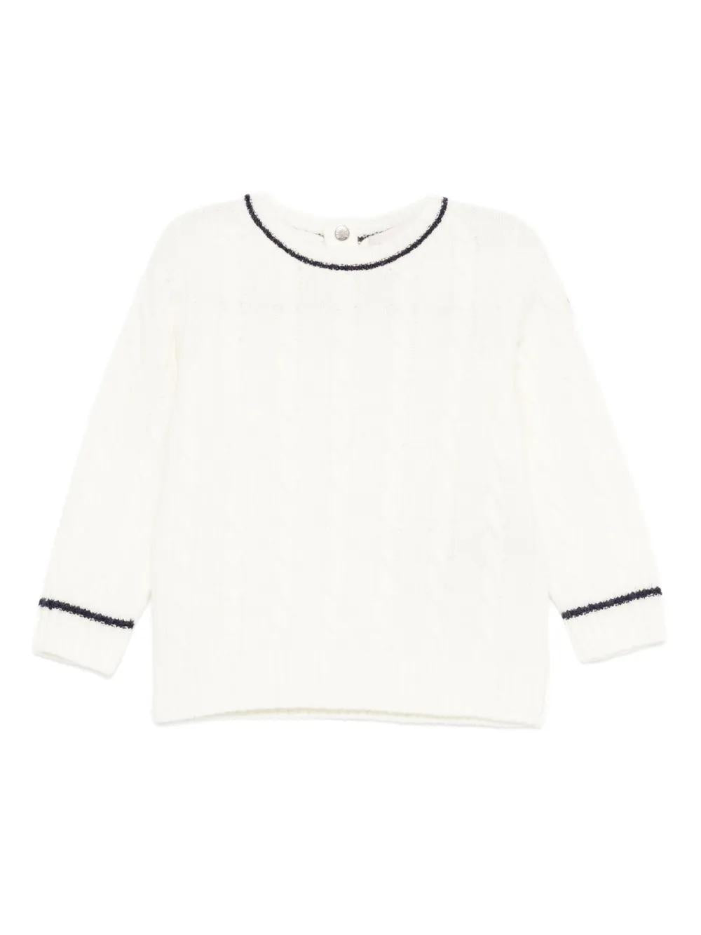 MONCLER KIDS Girls' Cardigan with Down Panel for FW25