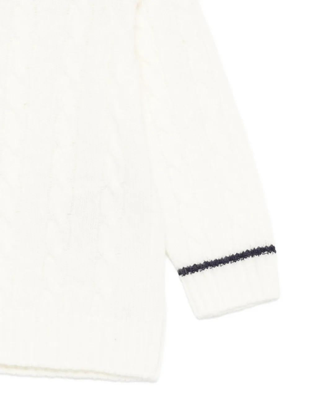 MONCLER KIDS Girls' Cardigan with Down Panel for FW25