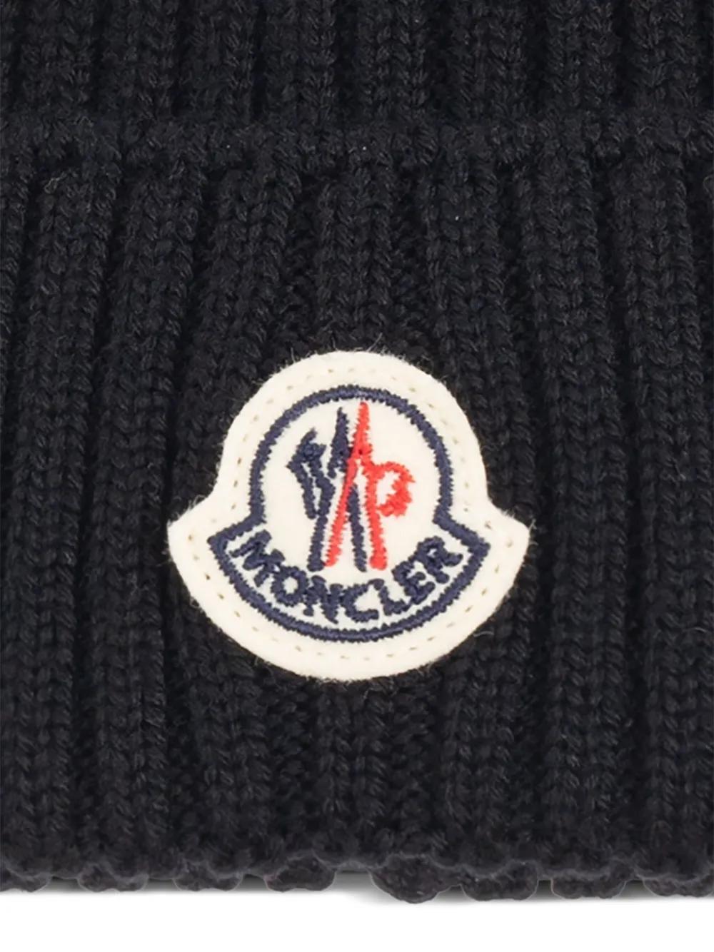 MONCLER KIDS Mini Elegant Winter Hat for Boys
