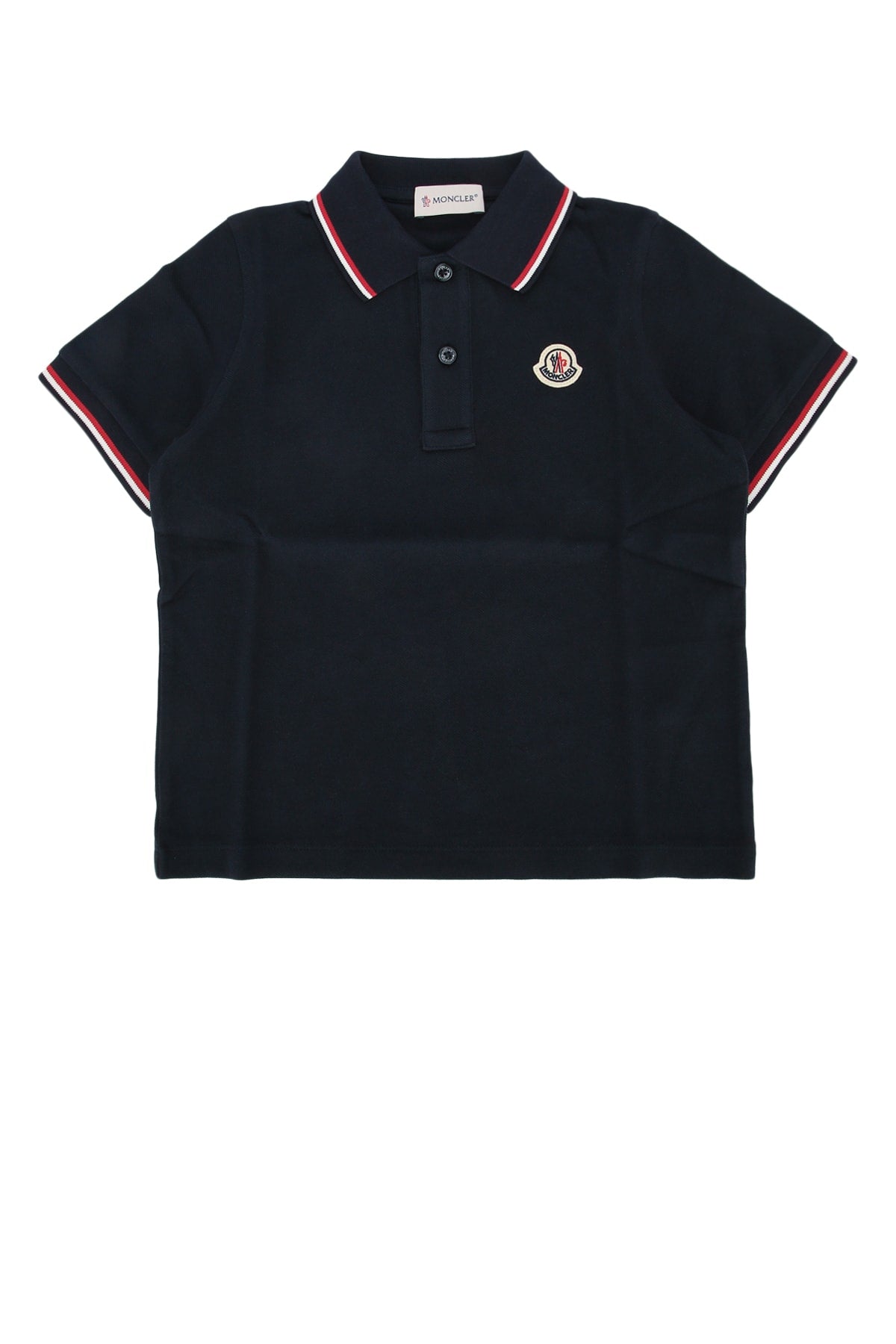 MONCLER KIDS Boys' Mini Polo Shirt - Stylish SS Design