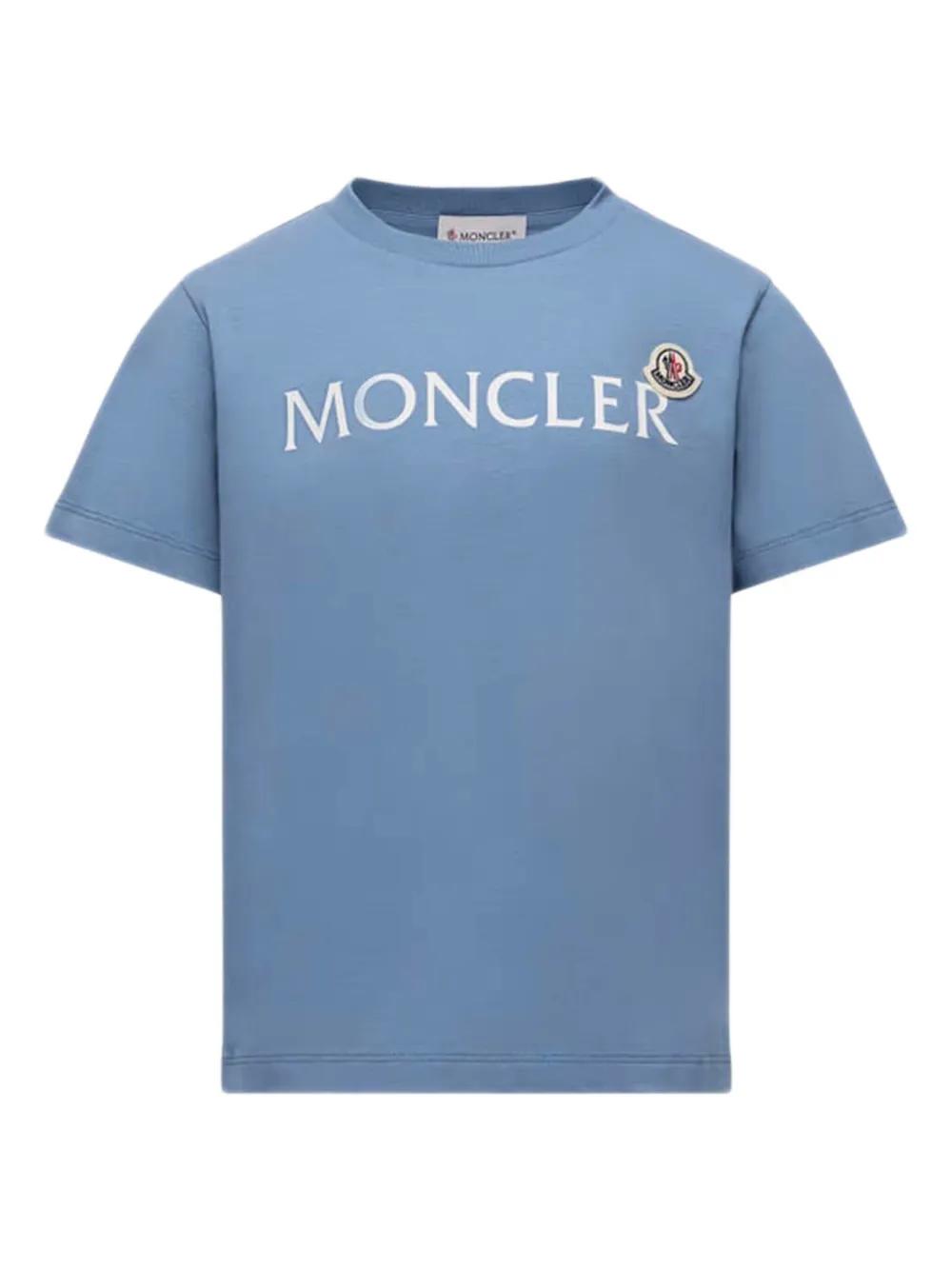 MONCLER KIDS Mini Boys' Stylish Short Sleeve T-Shirt