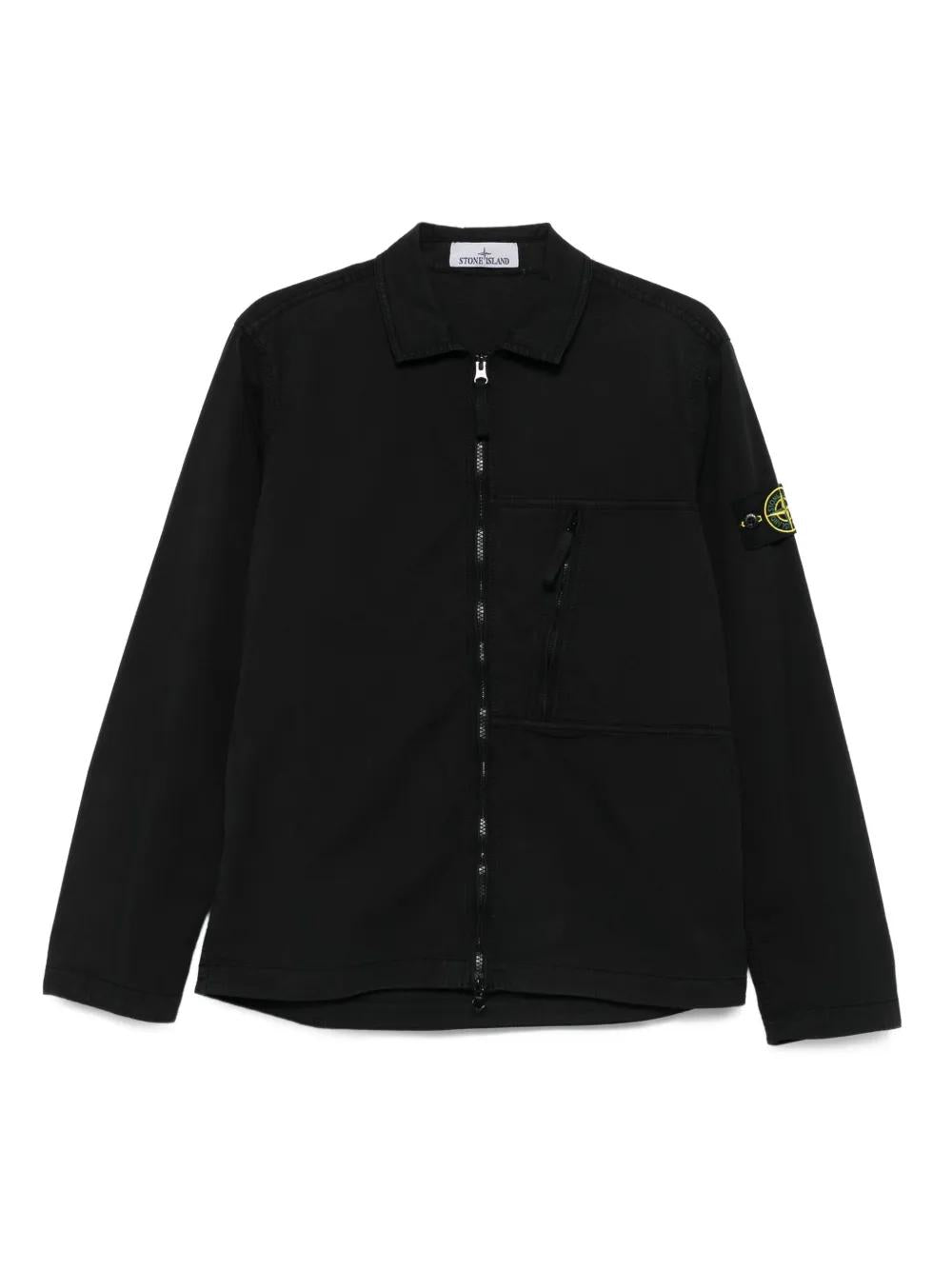 STONE ISLAND Zip-Up Shirt Jacket for Men