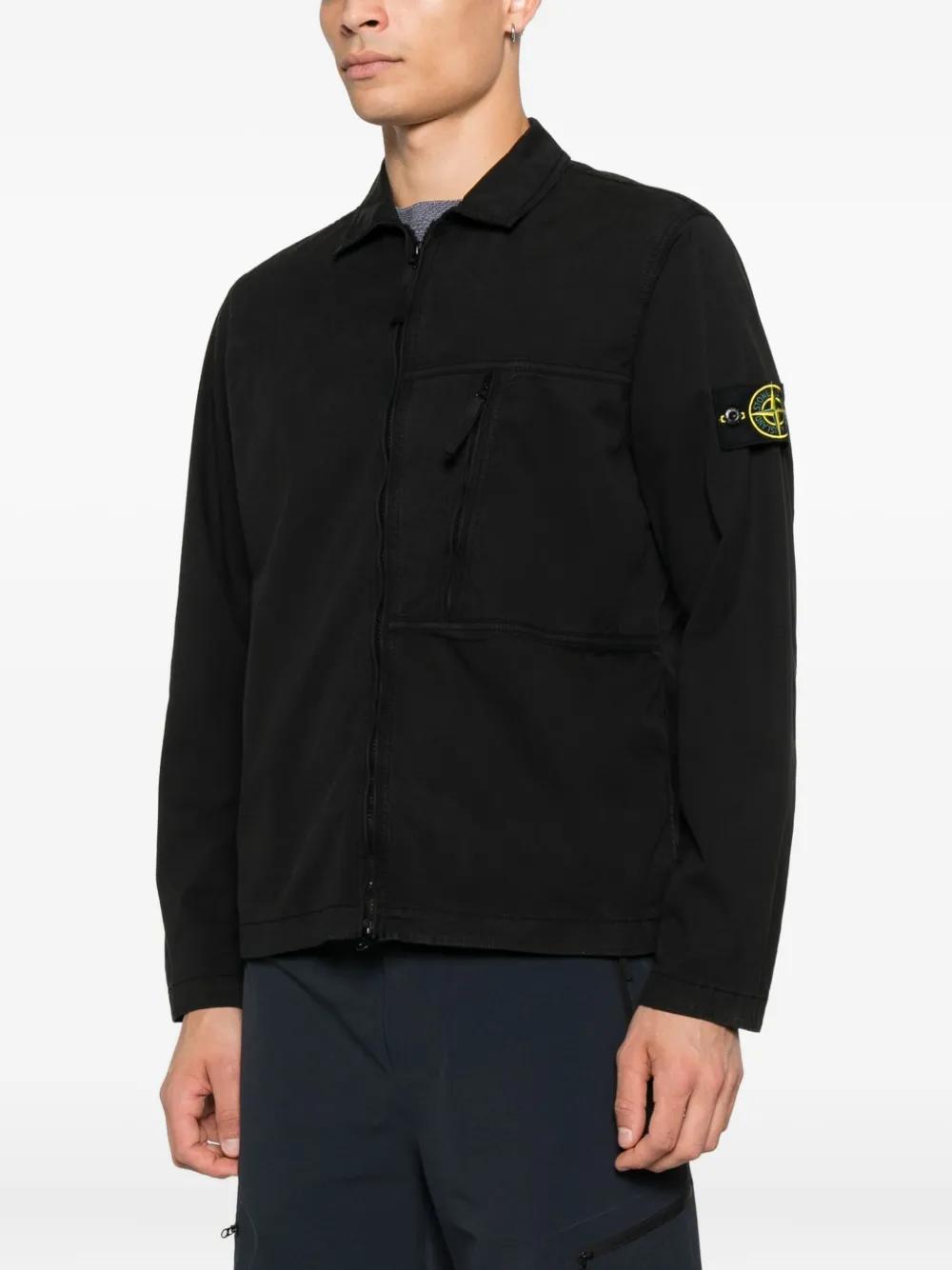STONE ISLAND Zip-Up Shirt Jacket for Men