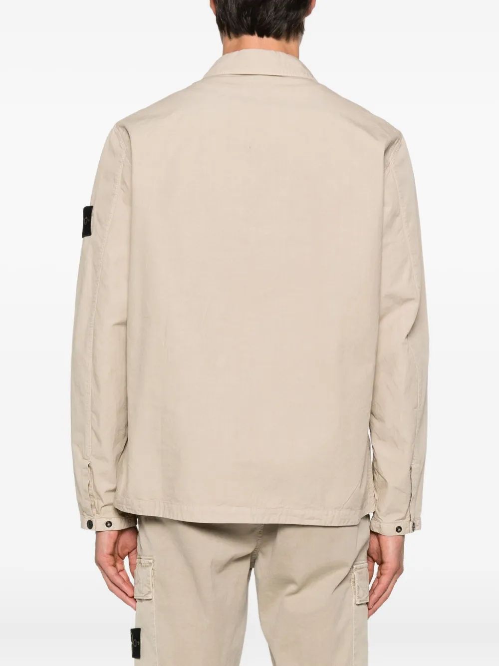 STONE ISLAND Cotton Overshirt for Men - Comfortable Fit