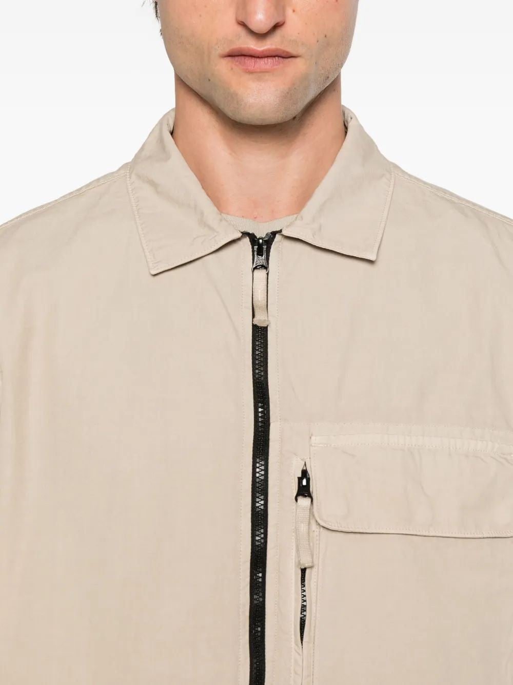 STONE ISLAND Cotton Overshirt for Men - Comfortable Fit
