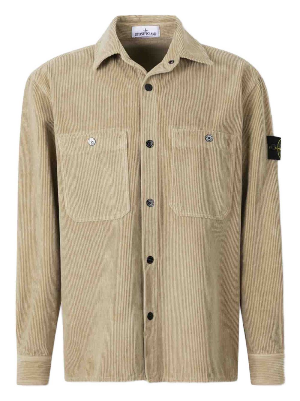 STONE ISLAND Ribbed Overshirt