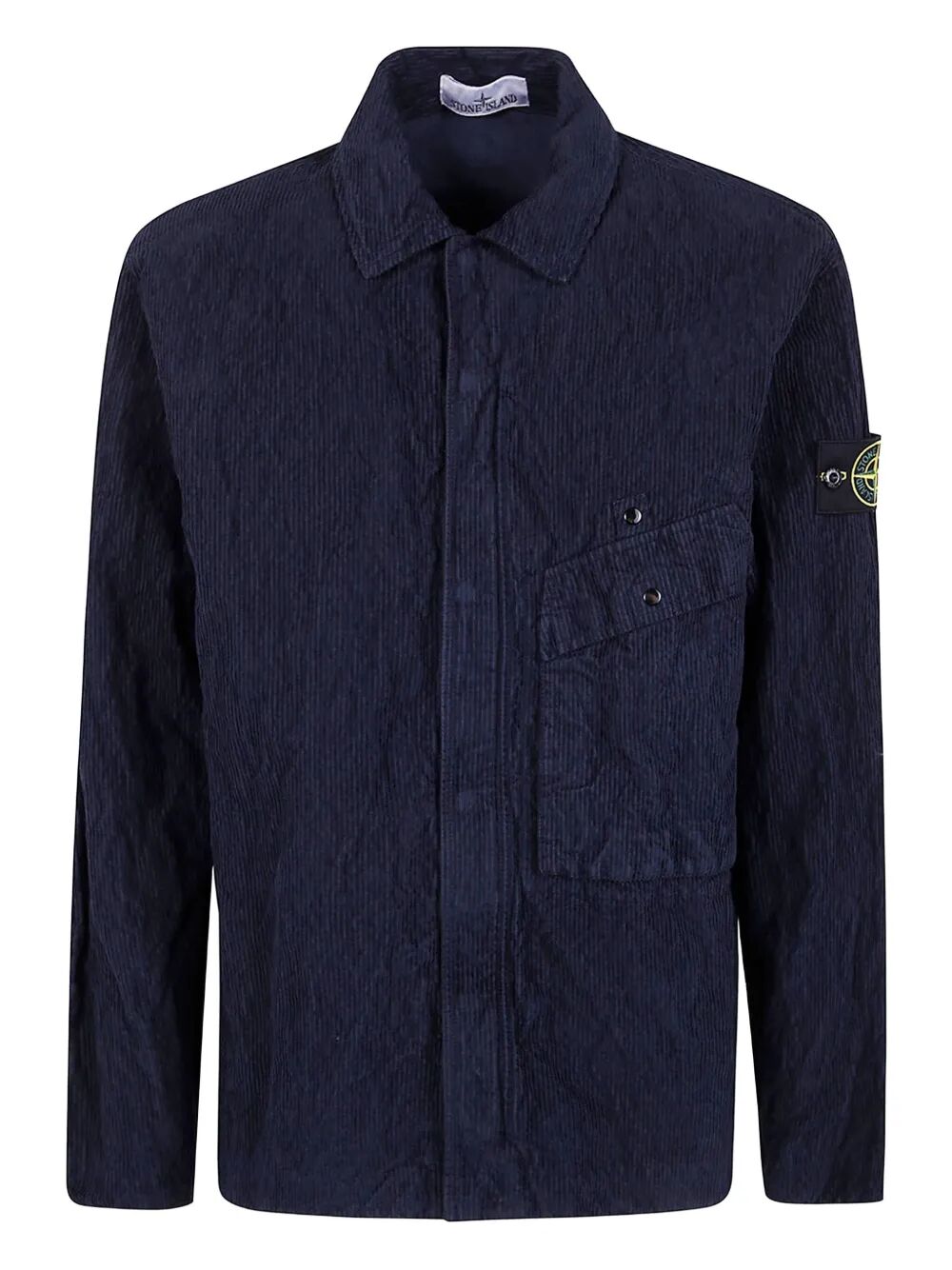 STONE ISLAND Wrinklet Corduroy Shirt for Men