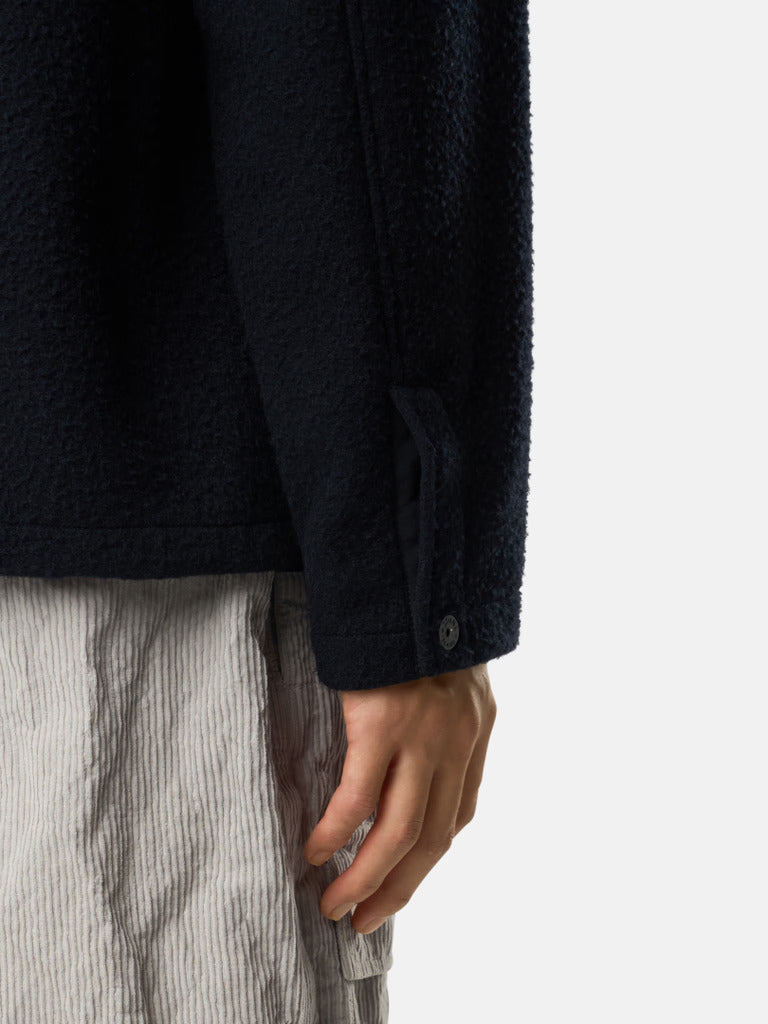 STONE ISLAND Classic Wool Overshirt for Men FW25