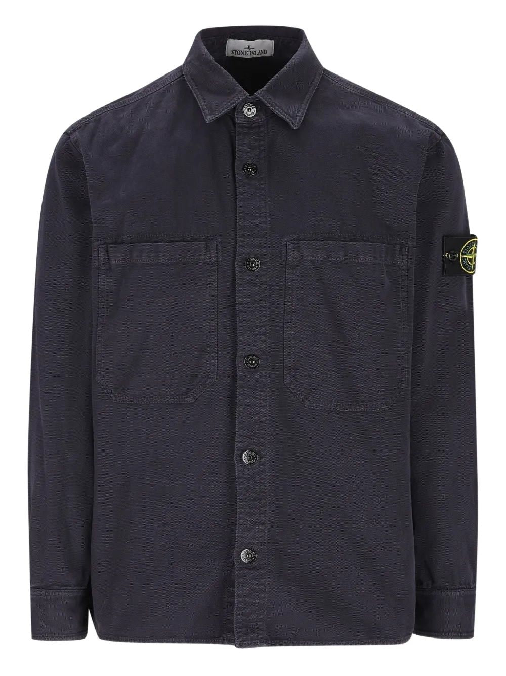 STONE ISLAND Cotton Overshirt for Men - Fall/Winter 2025