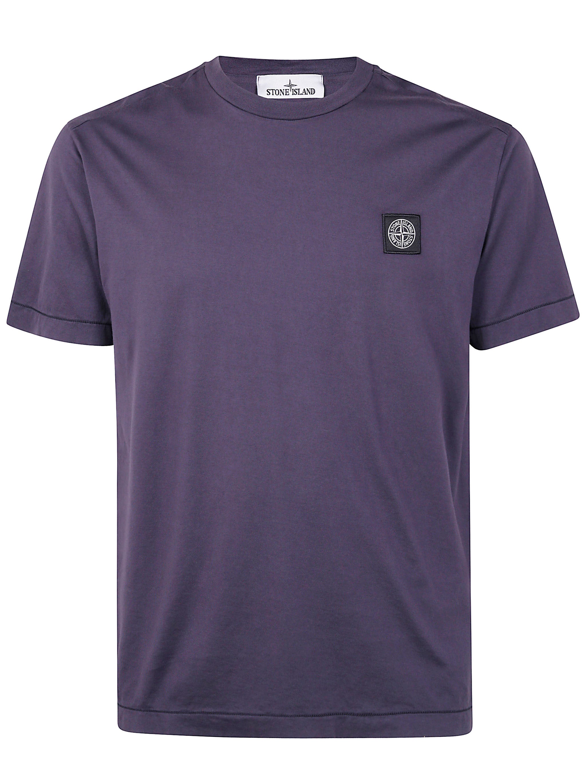 STONE ISLAND Garment Dyed Mini Cotton T-Shirt for Men