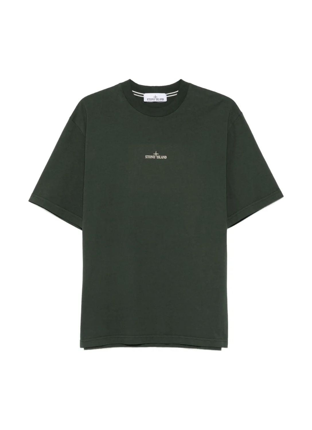 STONE ISLAND Mini Soft Cotton T-Shirt for Men