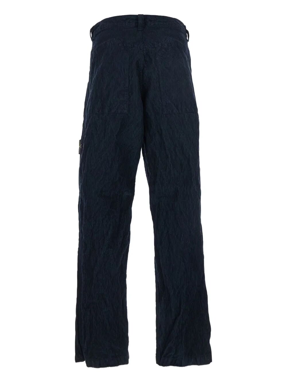 STONE ISLAND Crinkled Effect Corduroy Trousers