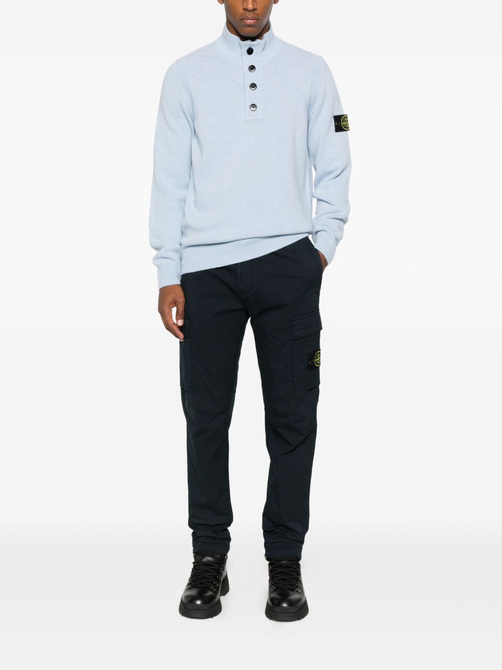 STONE ISLAND Essential Trousers for Men - FW25 Collection