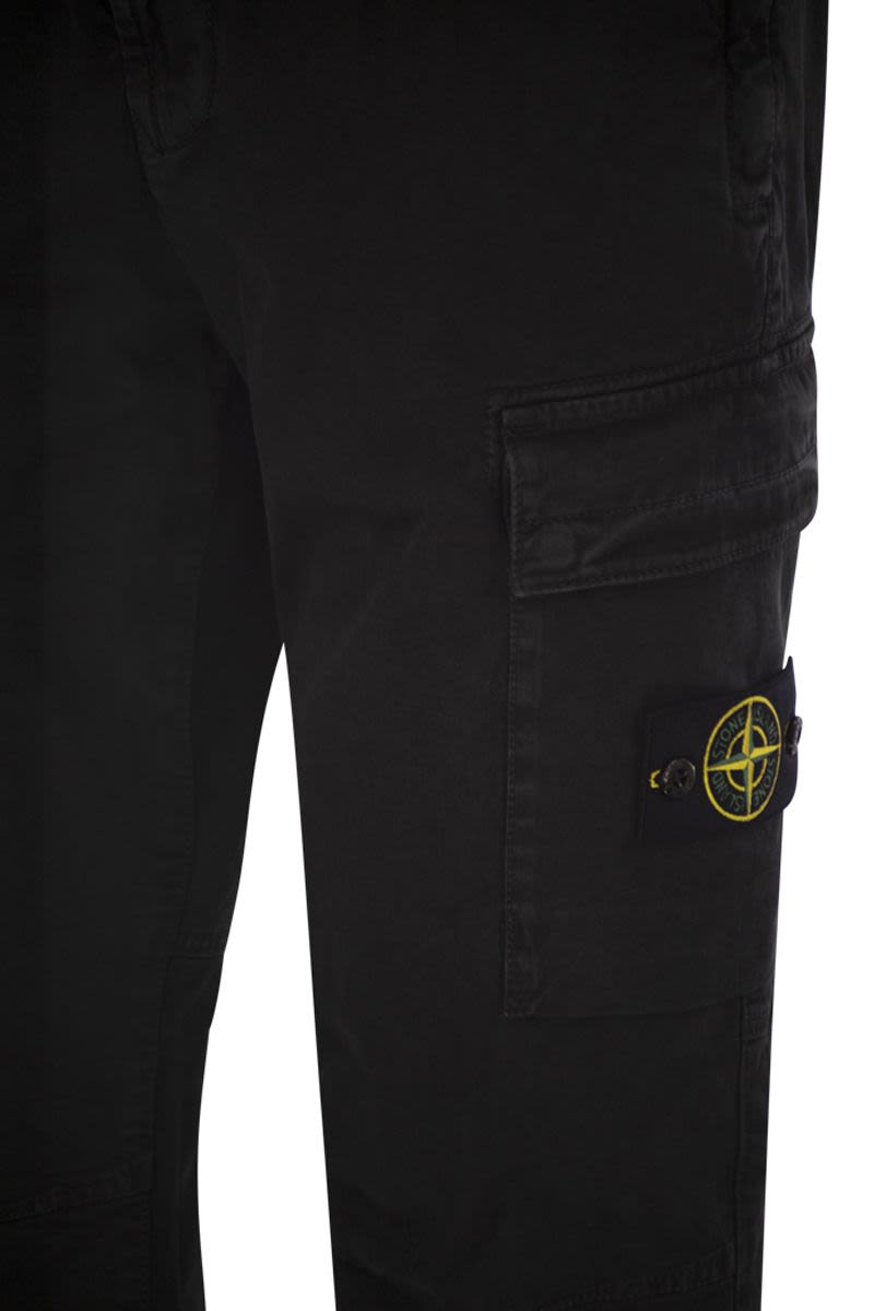STONE ISLAND Regular Tapered Trousers for Men - Fall/Winter 2025