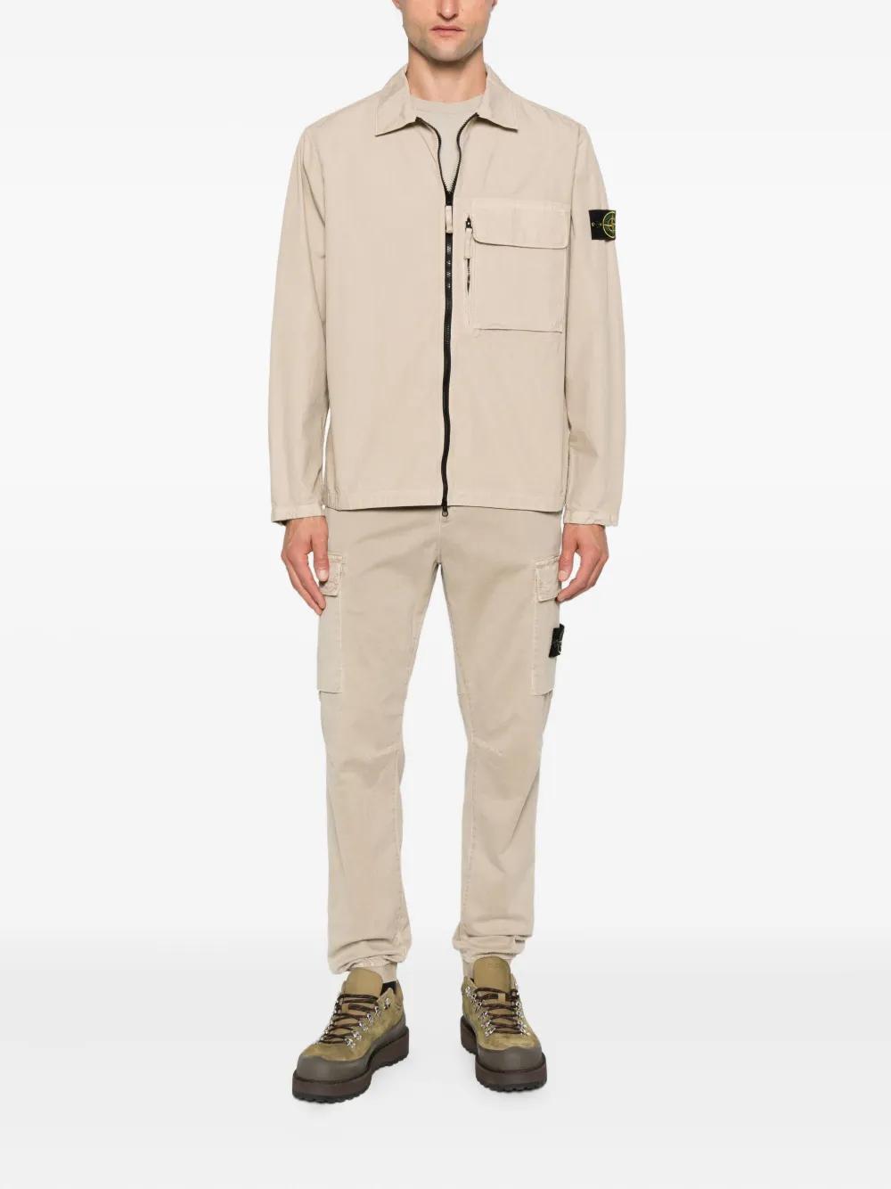 STONE ISLAND Cargo Trousers with Patch Pockets - Regular Fit