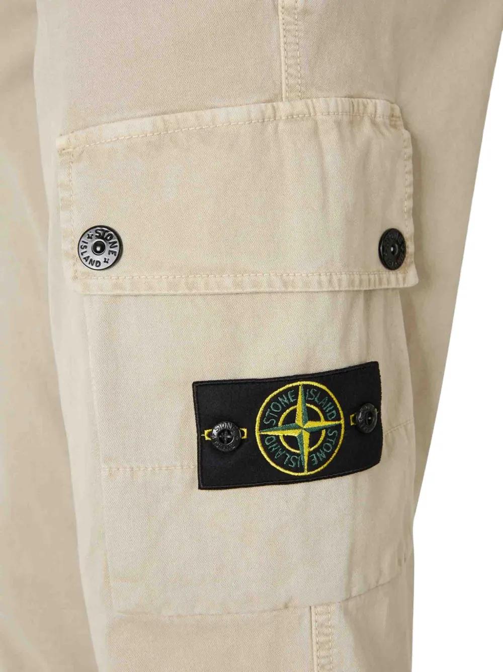 STONE ISLAND Twill Tapered Trousers