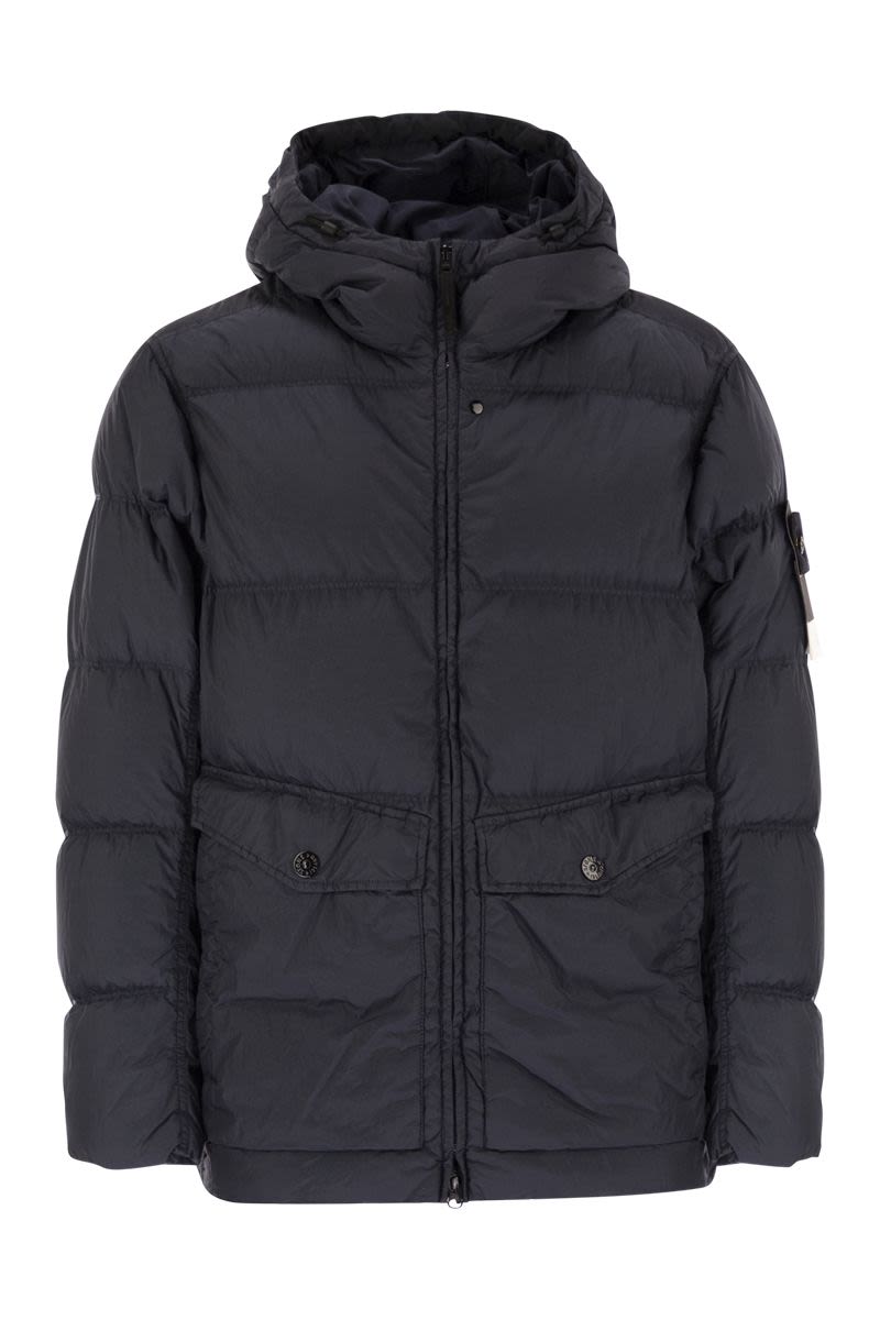 STONE ISLAND Padded Hooded Outerwear Jacket for Men