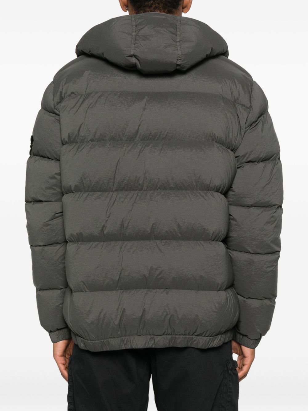 STONE ISLAND Hooded Down Jacket for Men