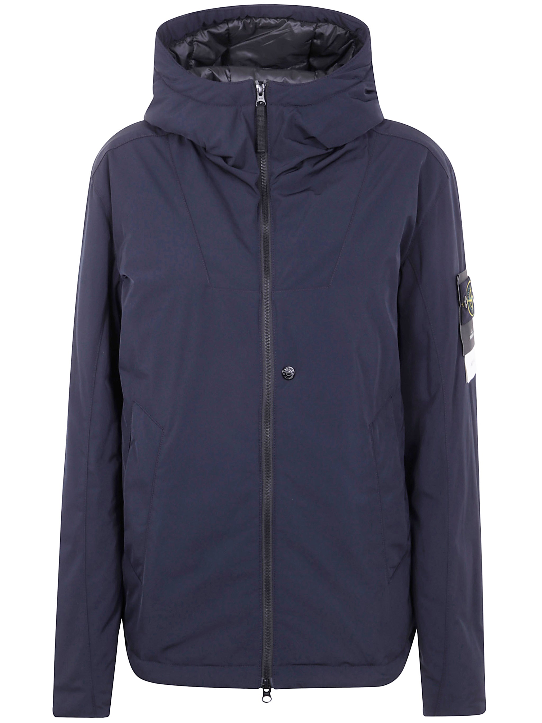 STONE ISLAND Micro Twill Padded Hooded Jacket for Men