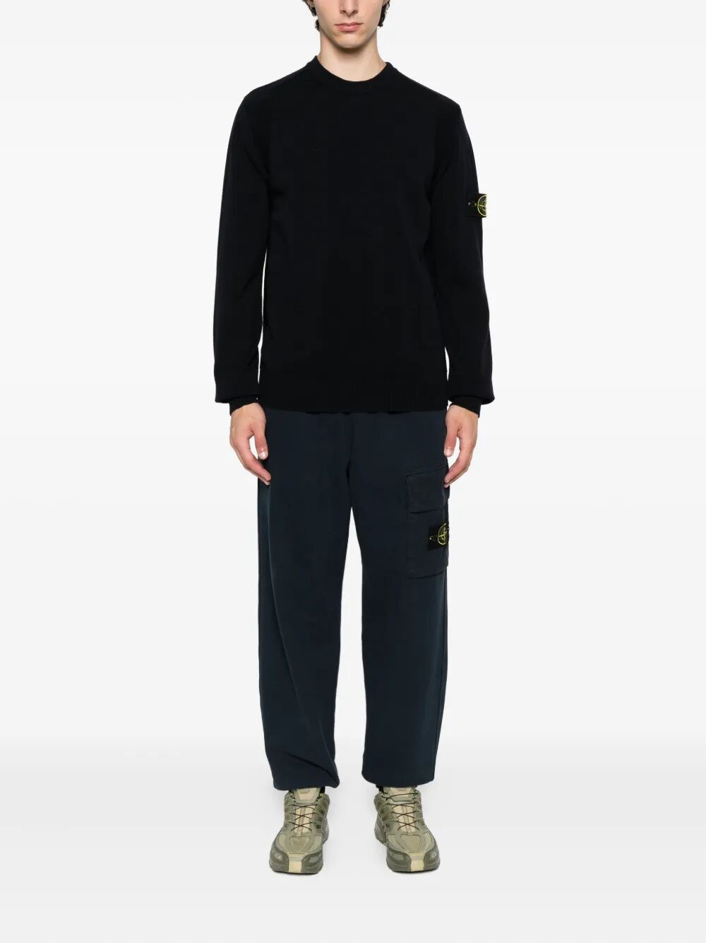 STONE ISLAND Crew Neck Sweater for Men