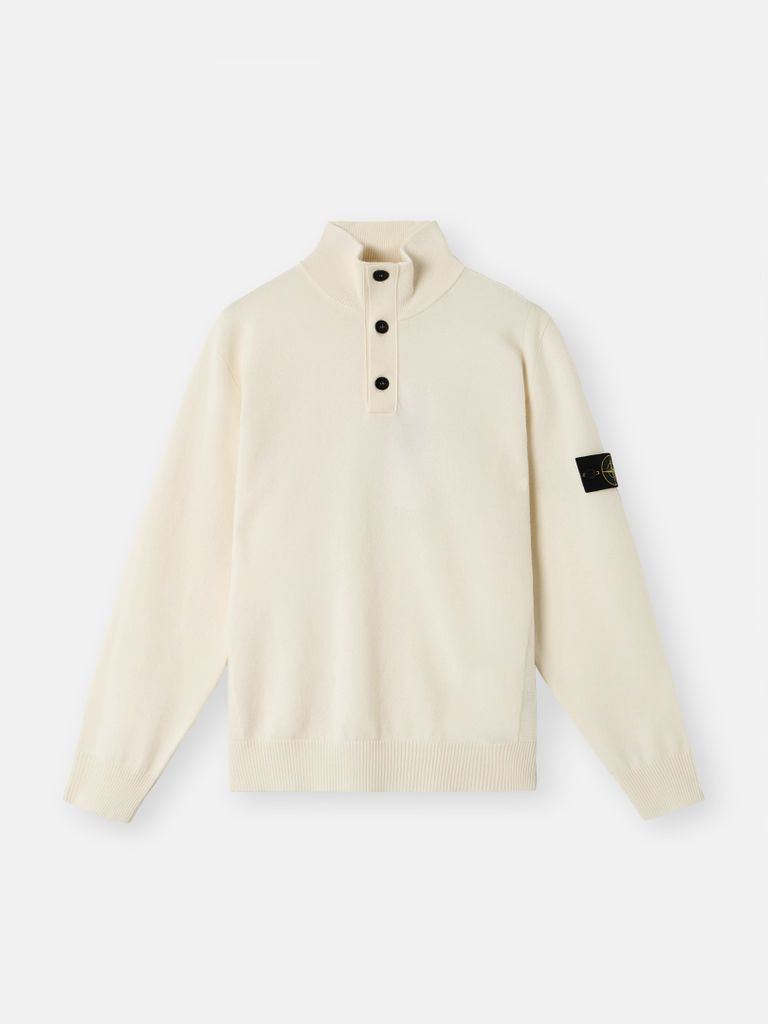 STONE ISLAND Men's Long Sleeve Polo - FW25 Collection