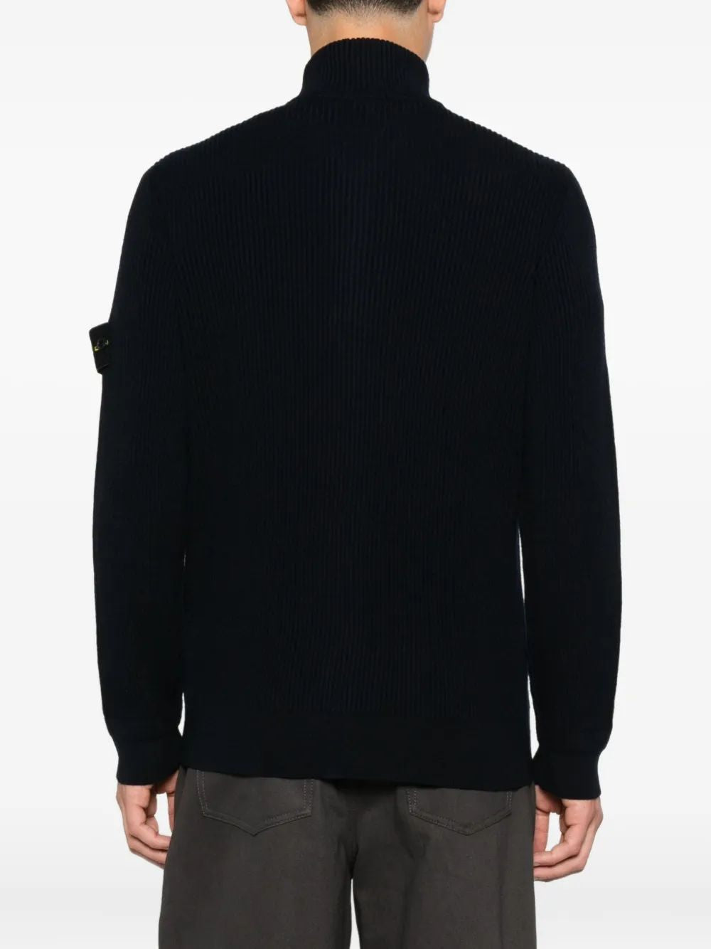 STONE ISLAND Premium Wool Cardigan for Men