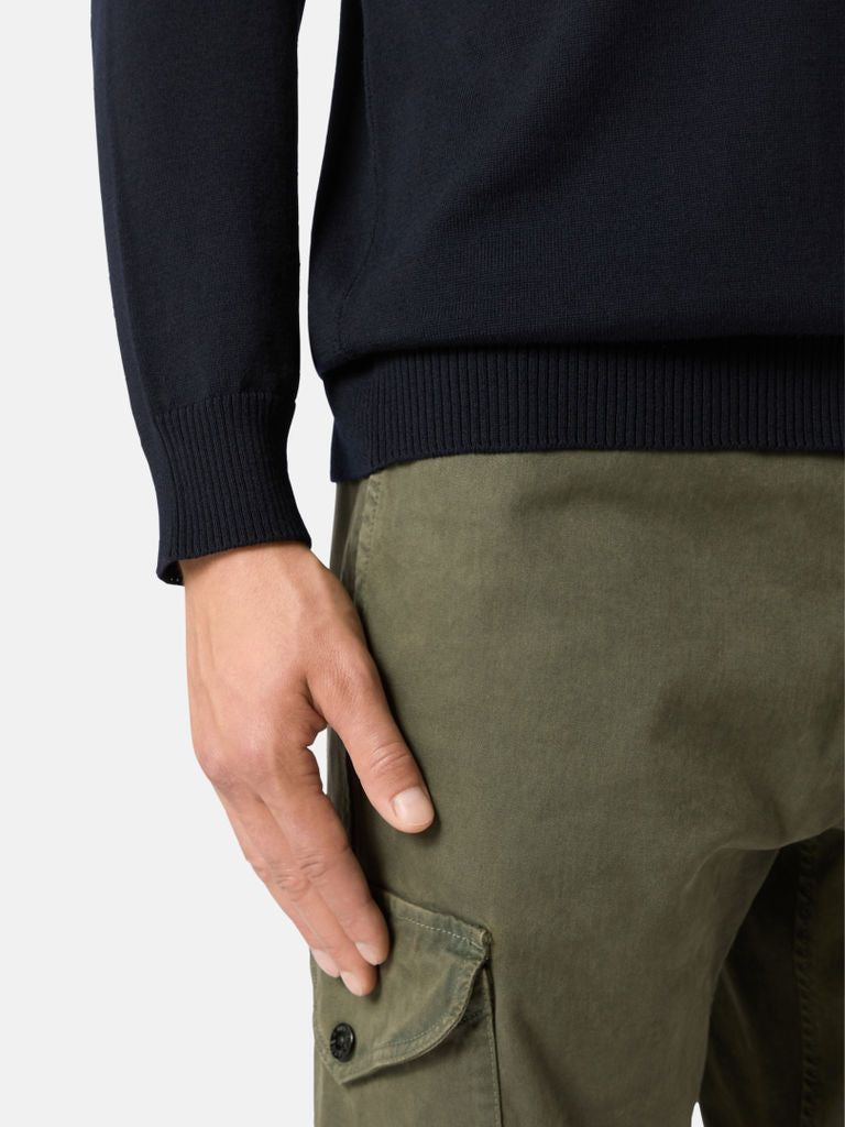 STONE ISLAND Premium T-Neck Sweater for Men