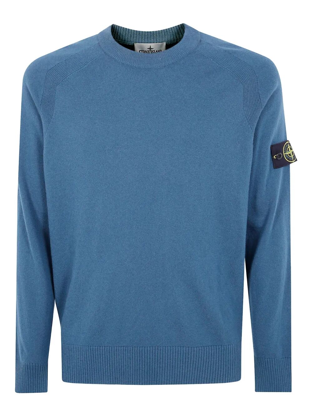 STONE ISLAND Geelong Wool Crew Neck Sweater