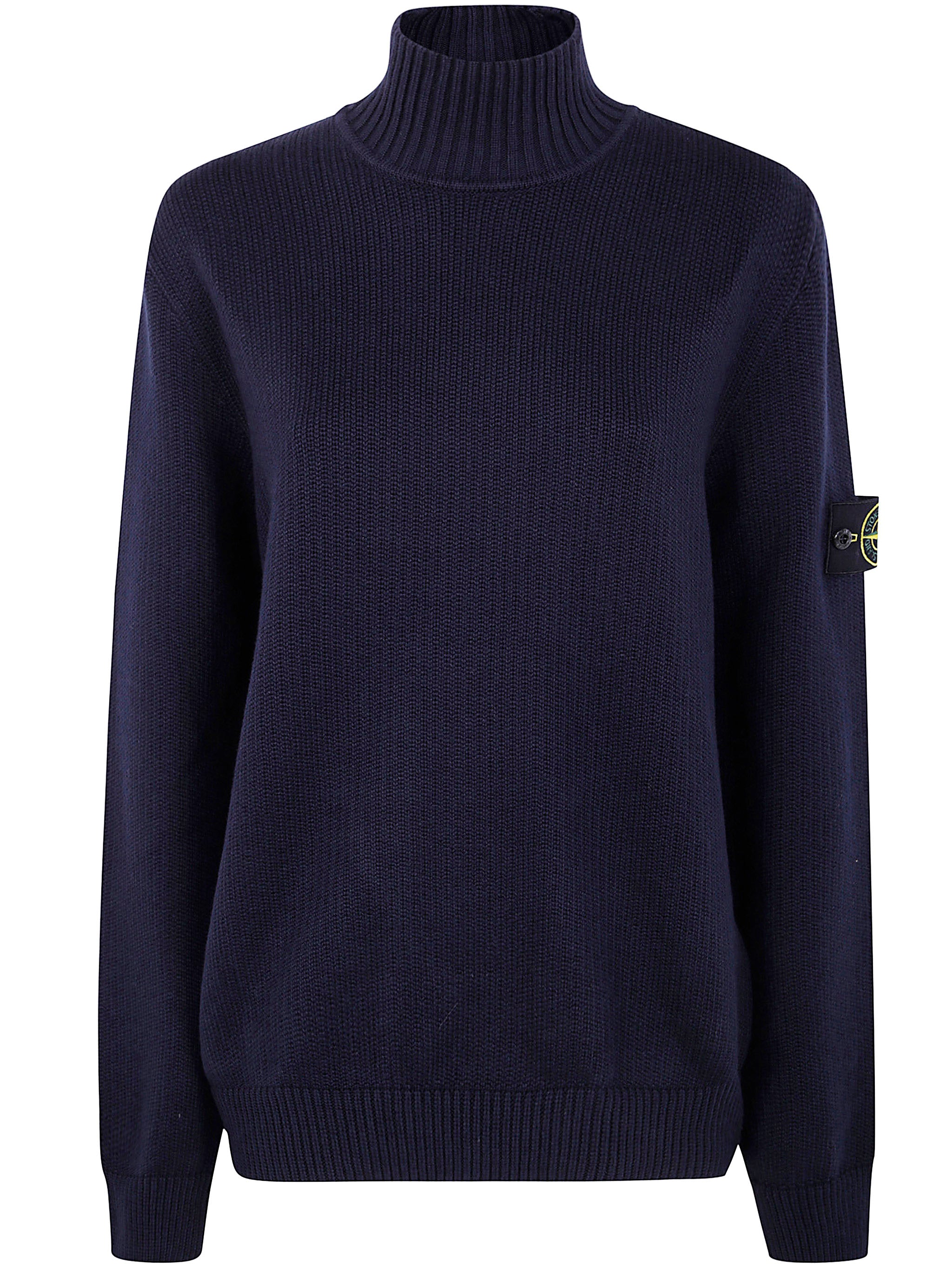 STONE ISLAND Men's Winter Cotton T-Neck Sweater