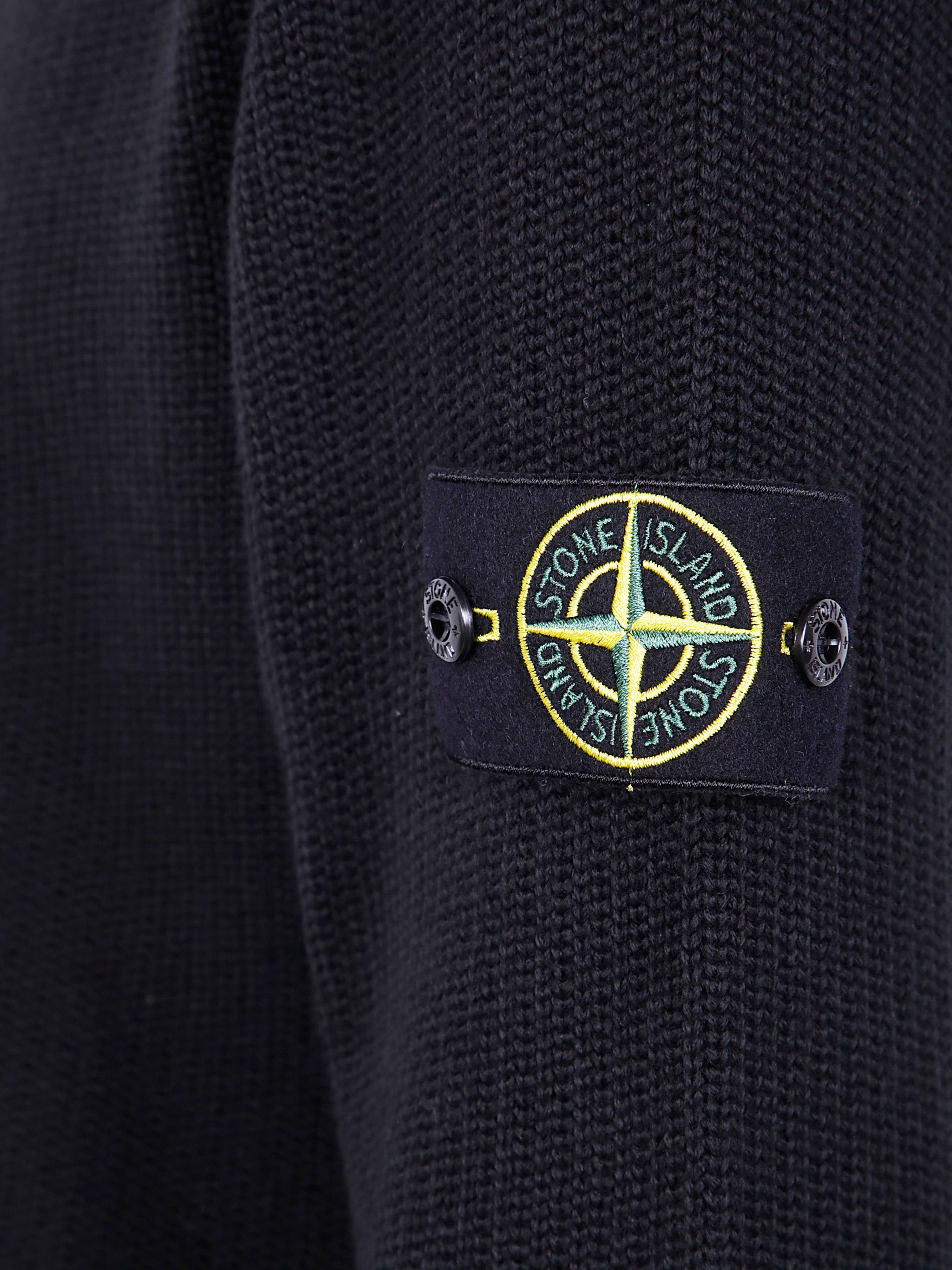 STONE ISLAND Winter Cotton T-Neck for Men