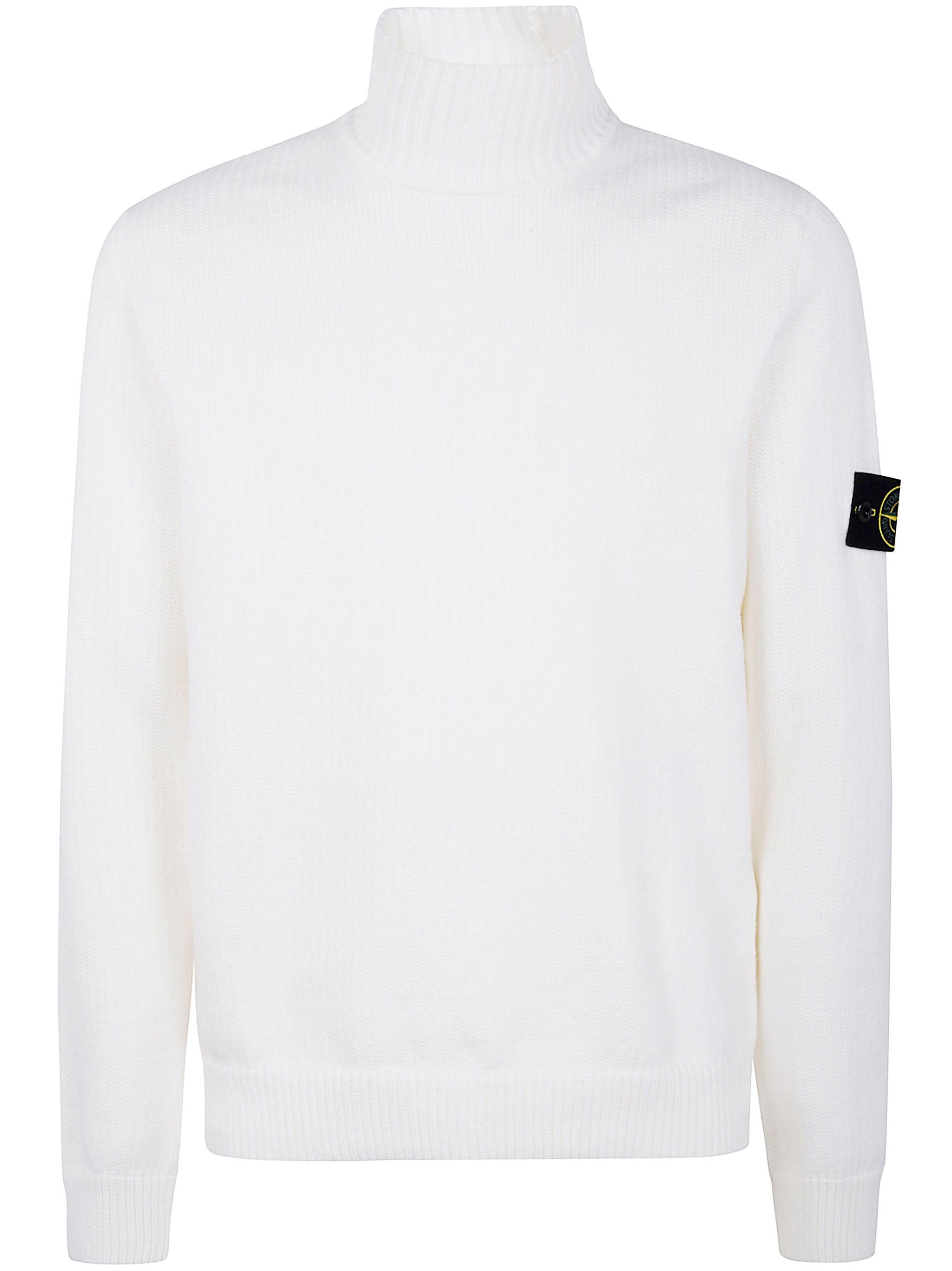 STONE ISLAND Winter Cotton T-Neck for Men