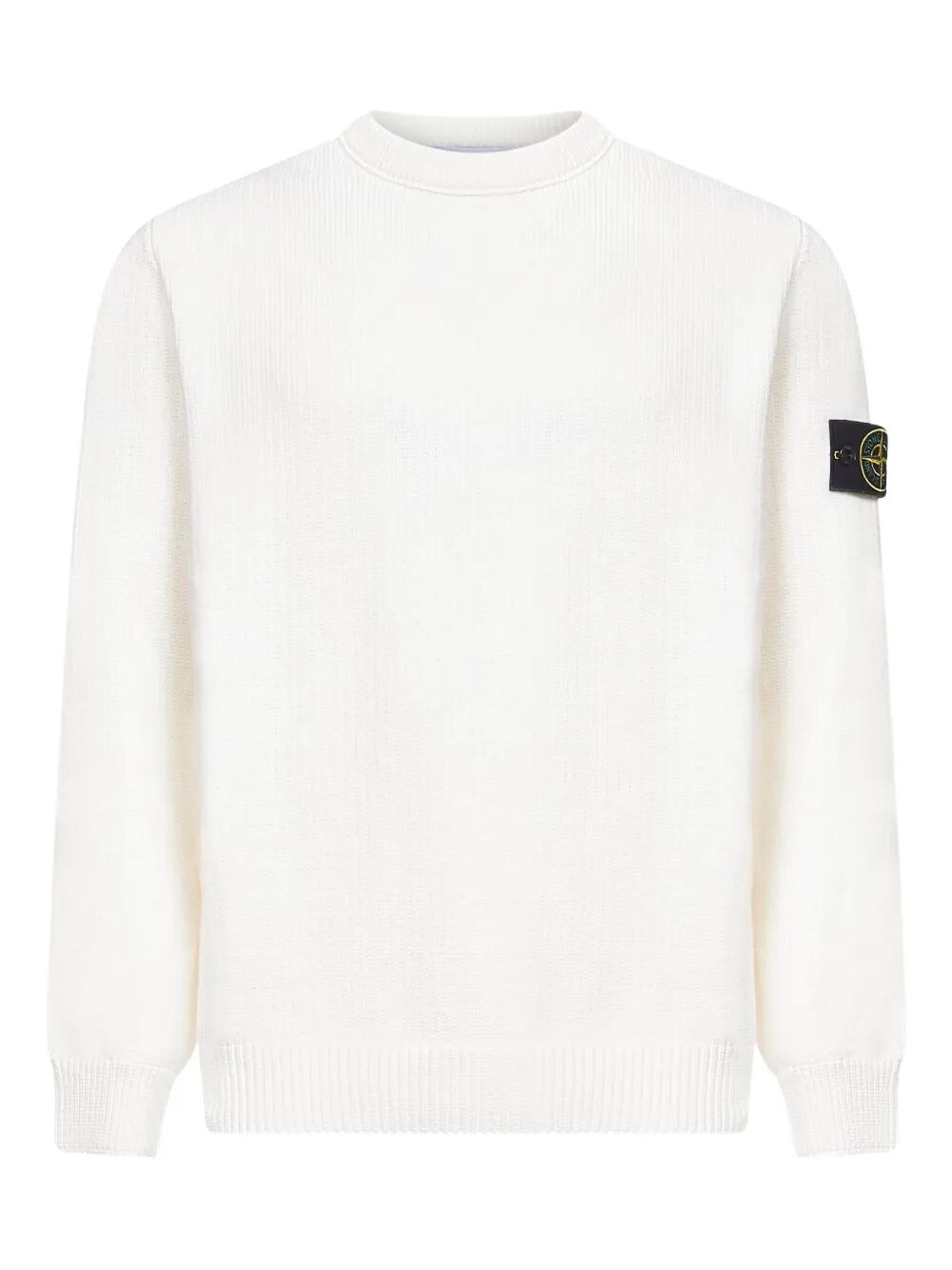 STONE ISLAND Winter Cotton Crew Neck Sweatshirt for Men