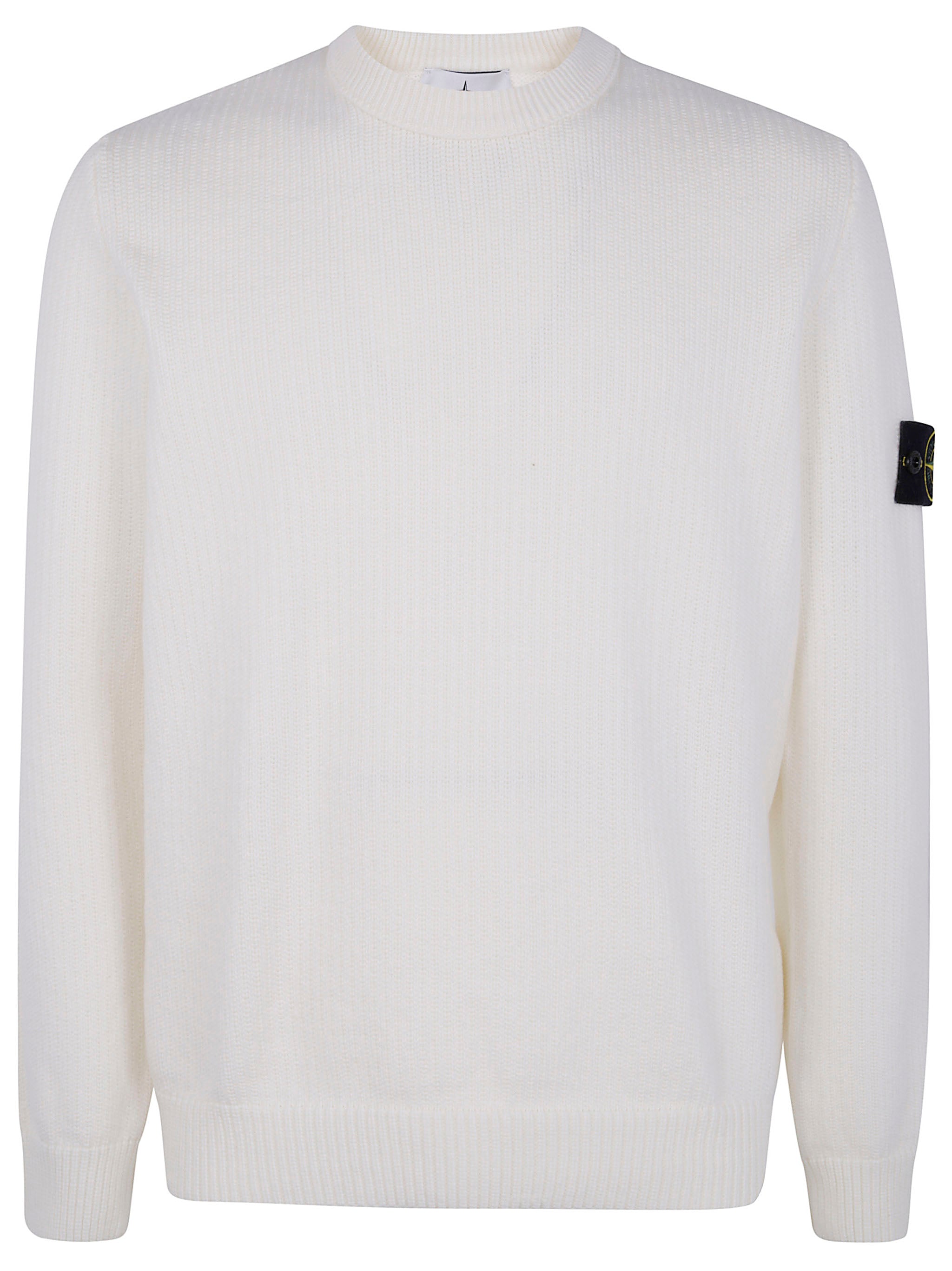 STONE ISLAND Winter Cotton Crew Neck Sweatshirt for Men
