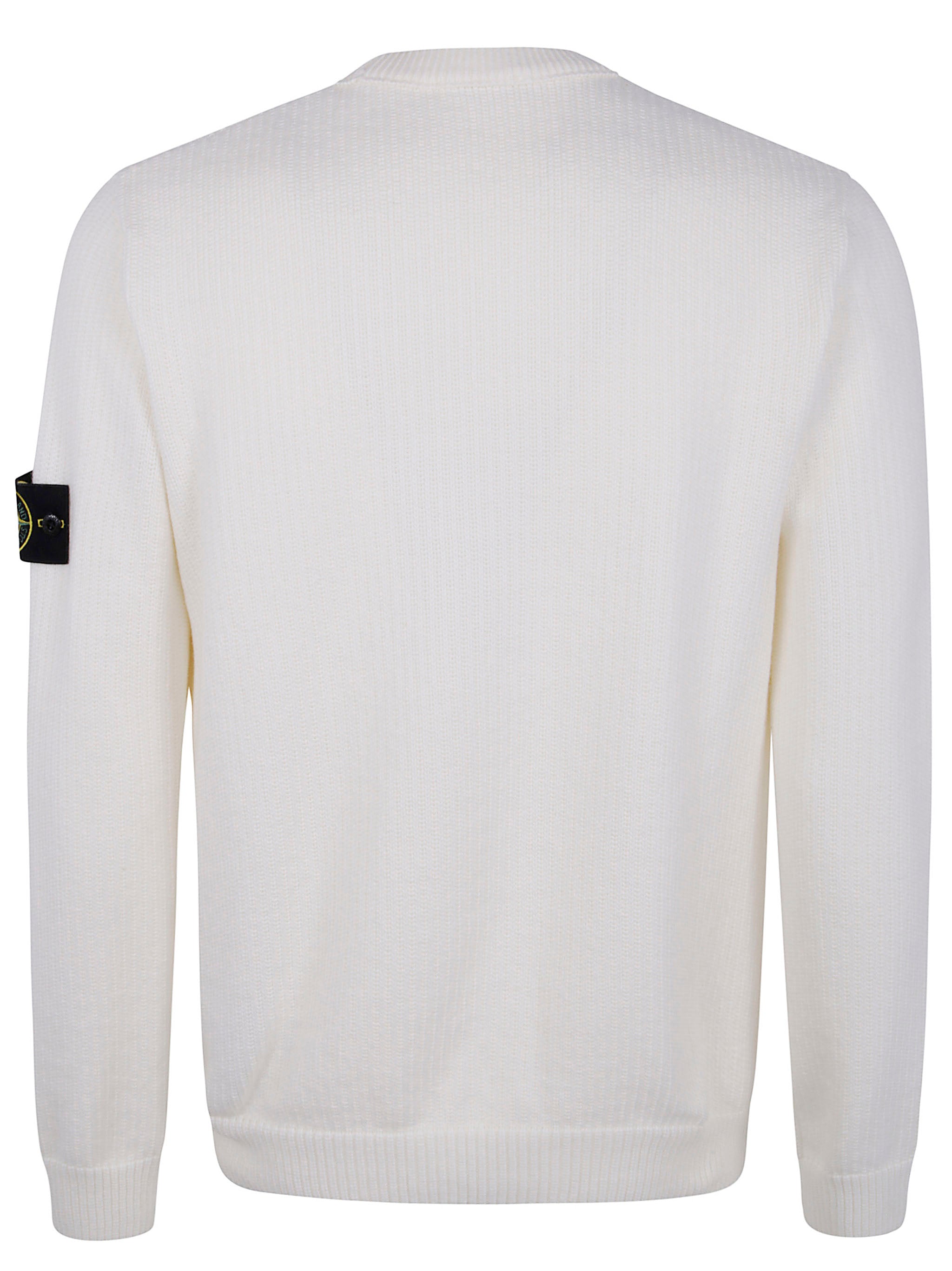 STONE ISLAND Winter Cotton Crew Neck Sweatshirt for Men