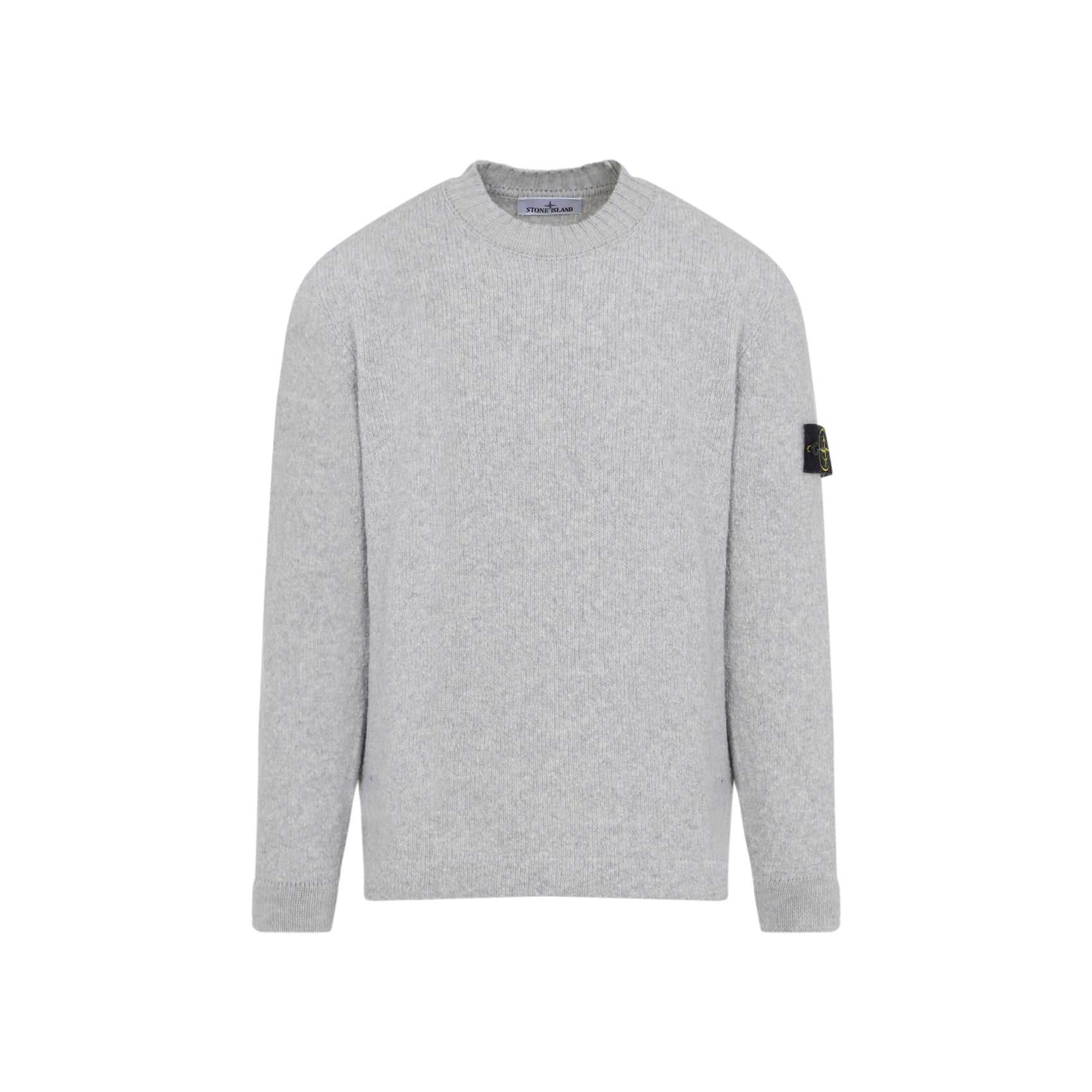 STONE ISLAND Round-Neck Jumper with Gauzy Texture for Men