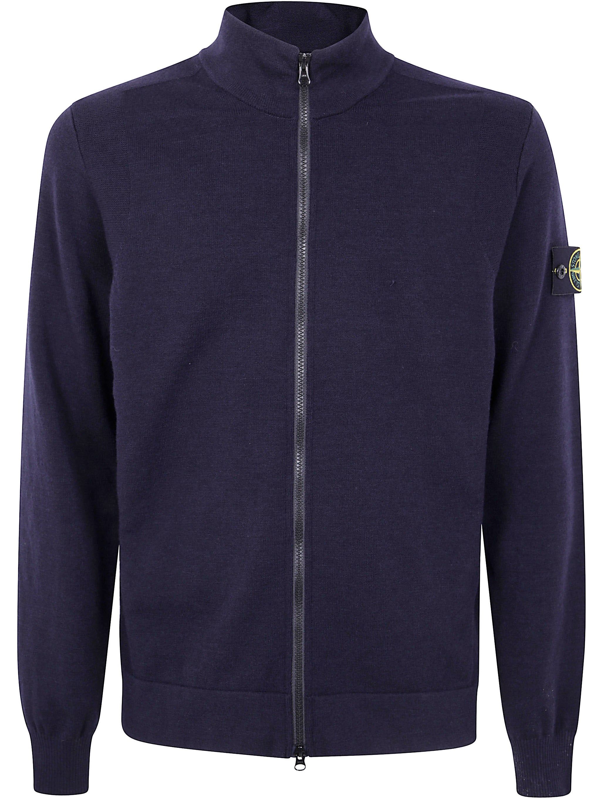 STONE ISLAND Stretch Wool Cardigan for Men