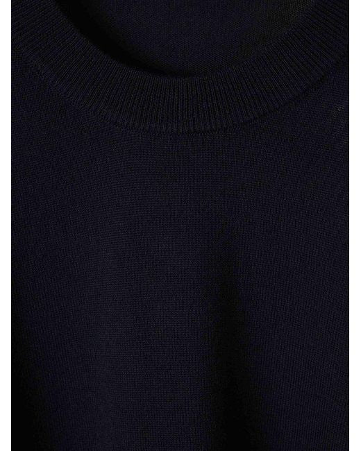 STONE ISLAND Lightweight Wool Crew Neck Pullover for Men