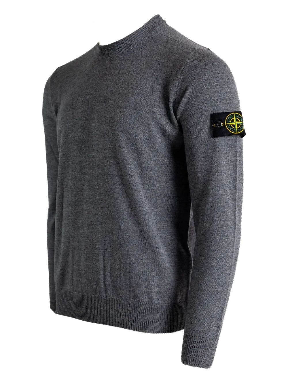 STONE ISLAND Crewneck Wool Sweater for Men