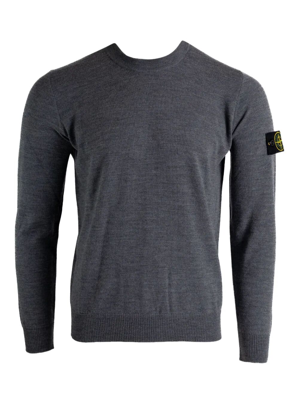 STONE ISLAND Crewneck Wool Sweater for Men
