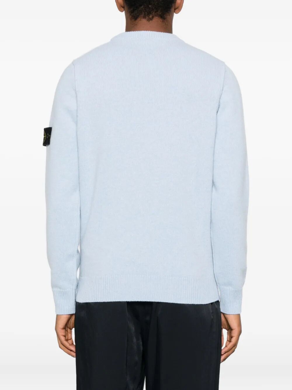 STONE ISLAND Lambswool Crew Neck Sweater - FW25
