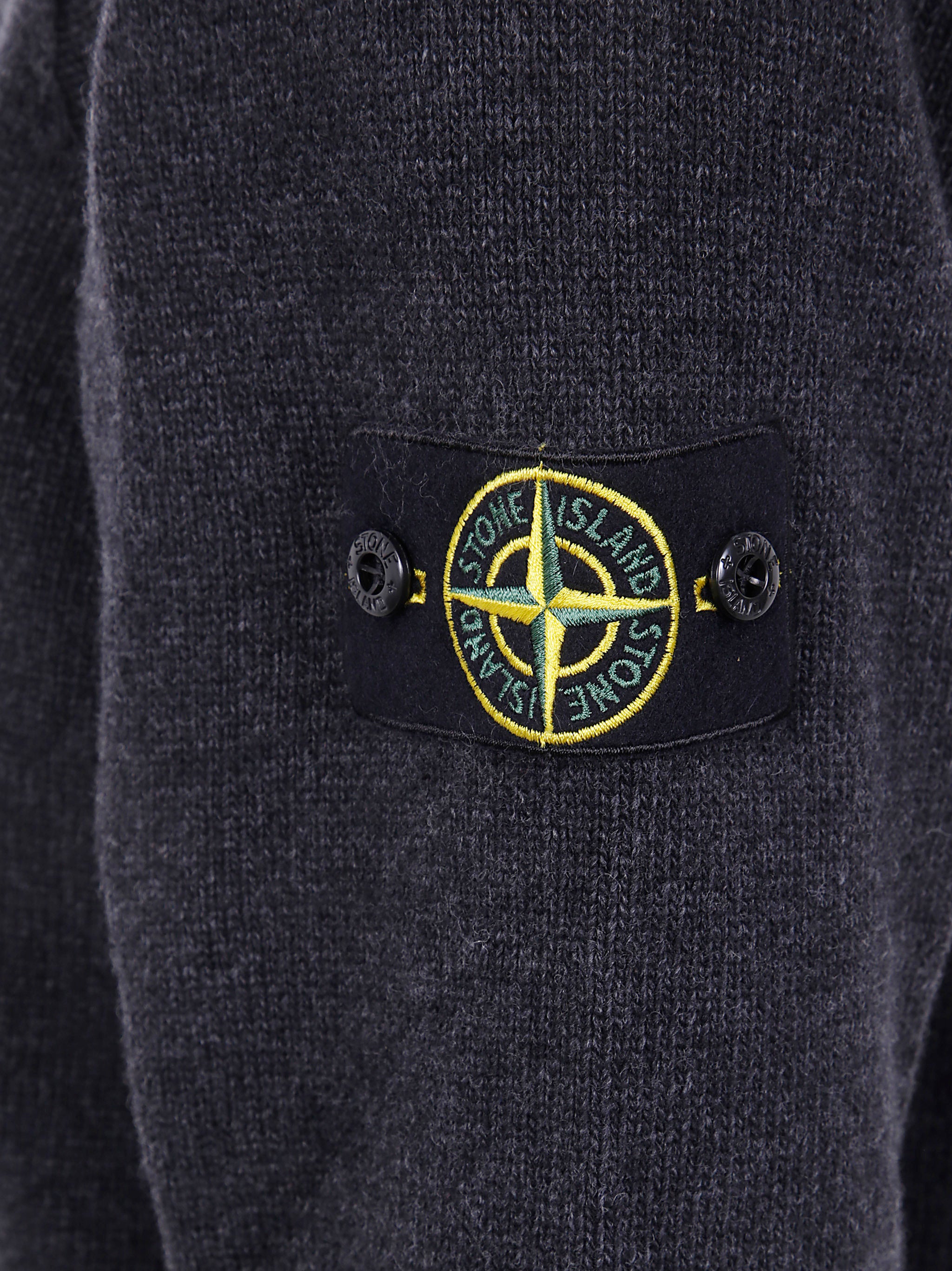 STONE ISLAND Lambswool Crew Neck Sweater