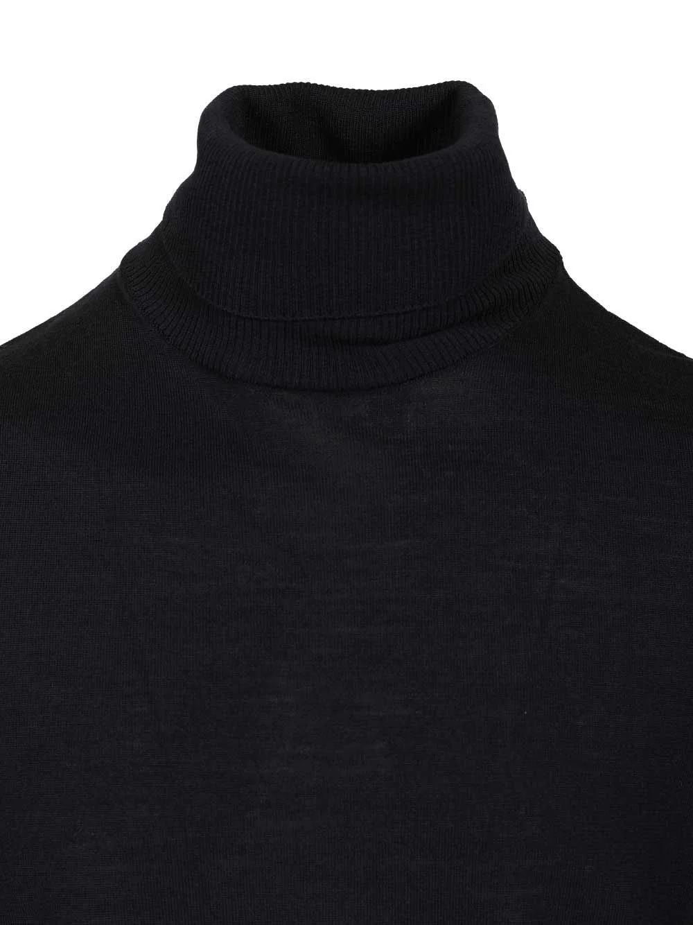 STONE ISLAND Virgin Wool T-Neck T-Shirt for Men