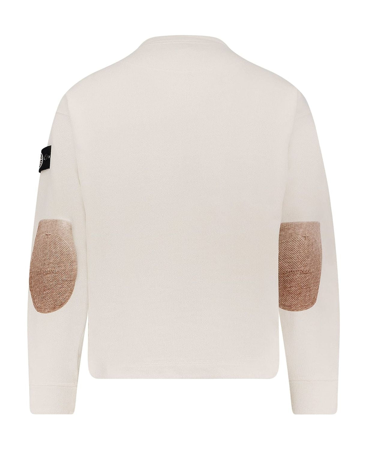 STONE ISLAND Classic Logo Cotton Crewneck Sweatshirt - Men