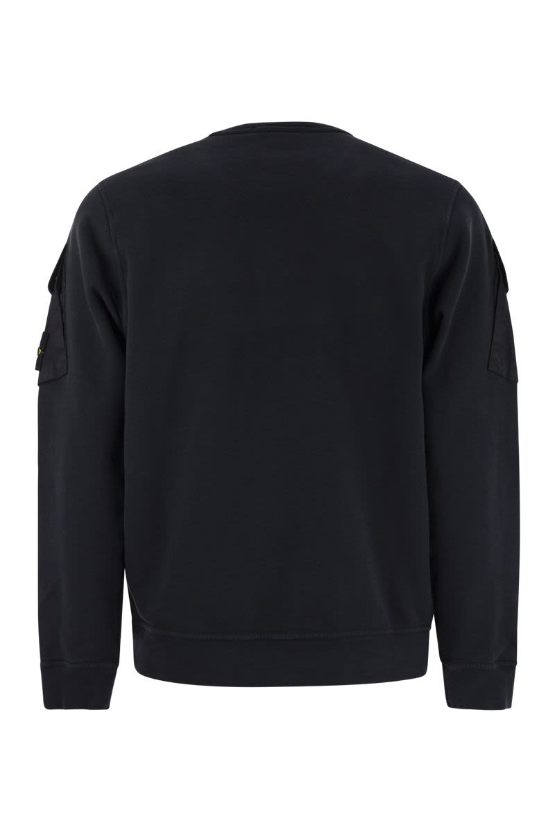 STONE ISLAND Men's Logo Sweatshirt - Size M