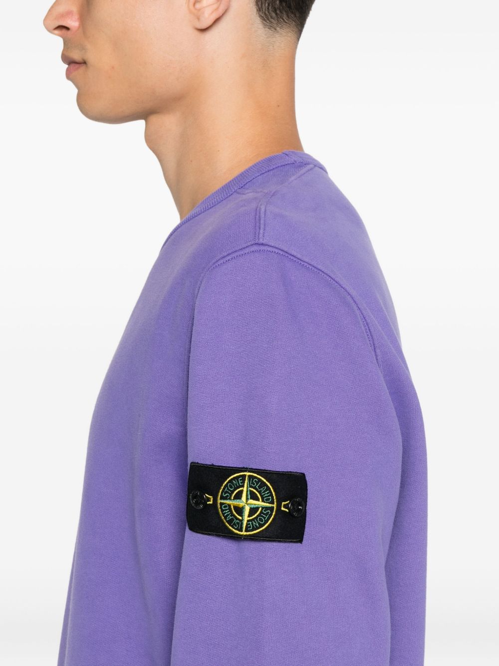 STONE ISLAND Classic Sweatshirt with Ribbed Details - Size M