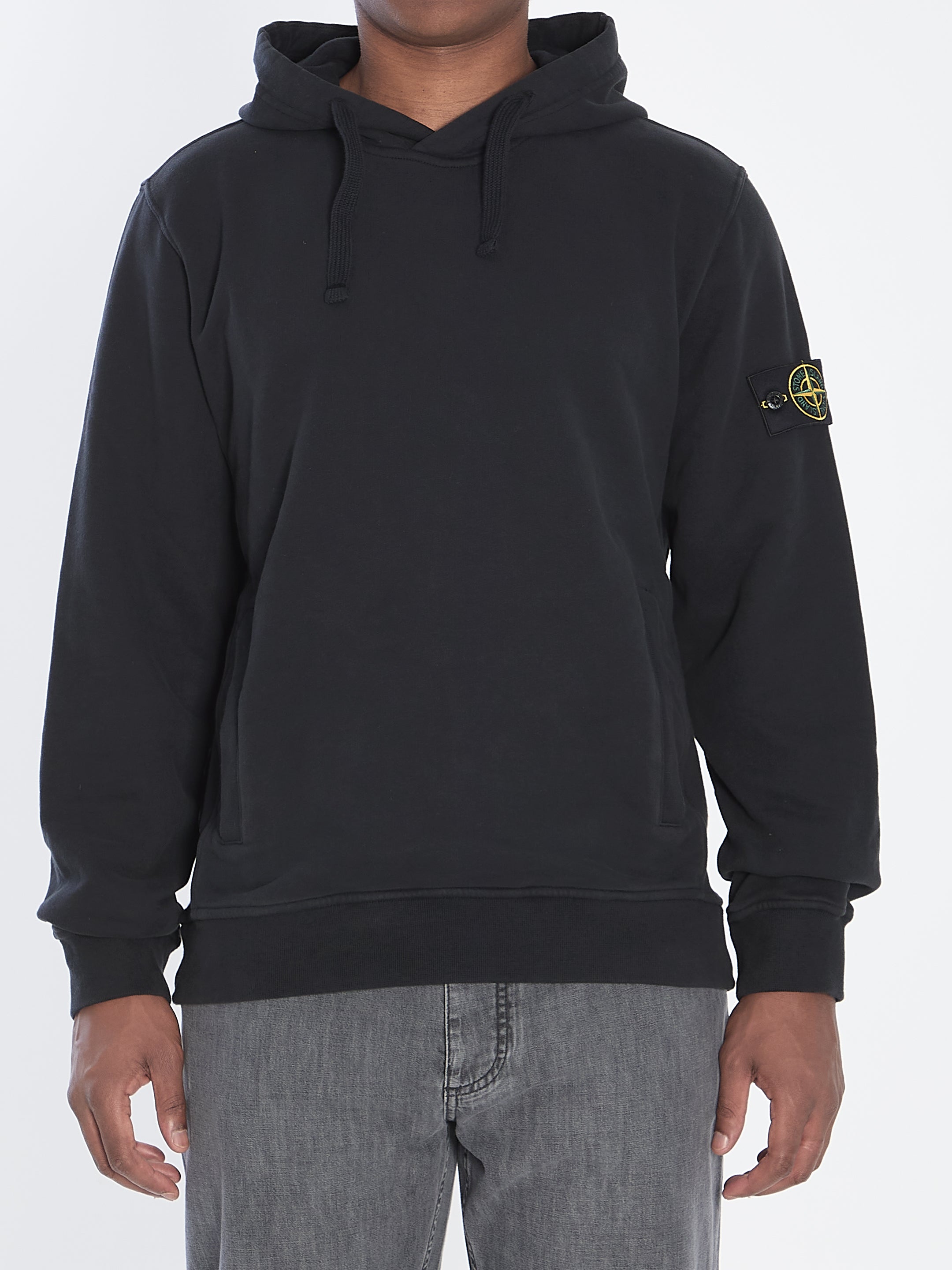 STONE ISLAND Kangaroo Pocket Hoodie for Men - Fall/Winter 2025 Edition